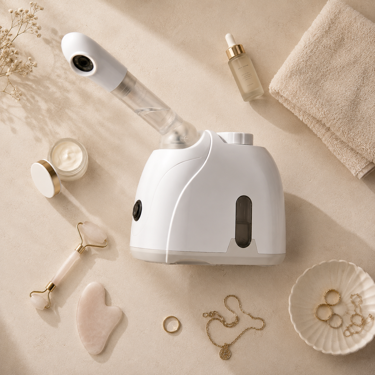 Norya Facial Steamer for Deep Cleansing & Pore Opening – At-Home Spa Face Steamer