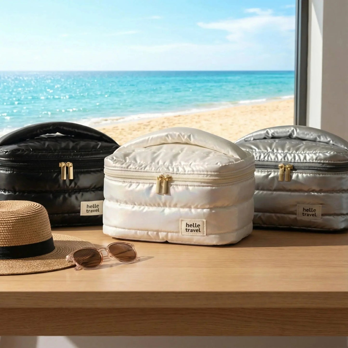 Trousse Maquillage Compacte Élégante