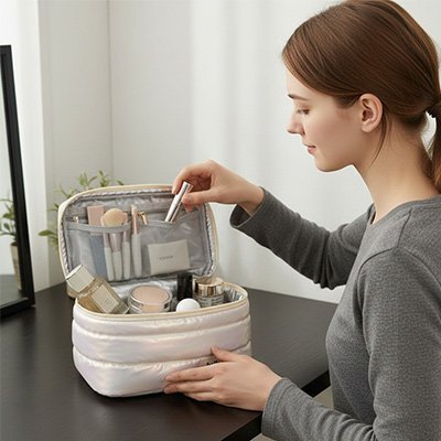 Trousse Maquillage Compacte Élégante