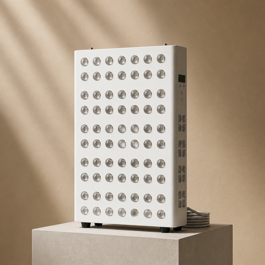 Red Light Therapy Panel – 660nm & 850nm Infrared LED Light for Skin Rejuvenation, Pain Relief & Full-Body Recovery Norya, Professional Red Light Therapy — At Home. Reduce Wrinkles, Relieve Pain & Restore Your Skin in Minutes a Day.