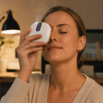 Dual-Action Hydrating Eye Massager for Eye Strain